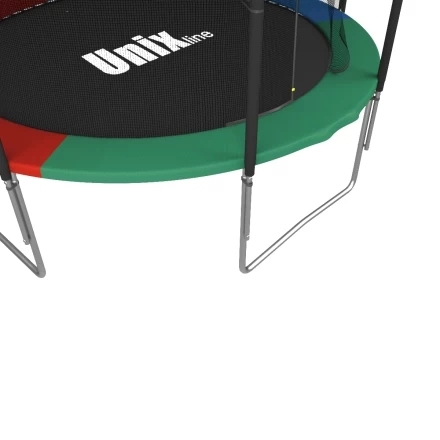 Батут Unix line Simple 8 ft Color (inside) с защитной сеткой, фото 9