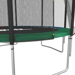 Батут Unix line Simple 8 ft Color (outside) с защитной сеткой, фото 6