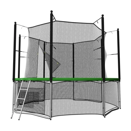 Батут UNIX line 8 ft Classic (inside) 244 см с защитной сеткой, фото 11