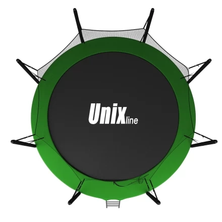Батут UNIX line 8 ft Classic (inside) 244 см с защитной сеткой, фото 8