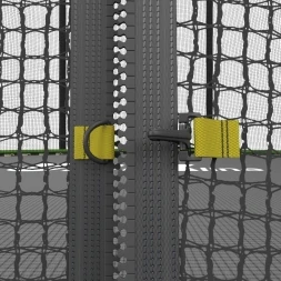 Батут UNIX line 8 ft Classic (inside) 244 см с защитной сеткой, фото 5