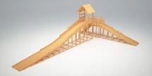 Зимняя деревянная горка &quot;Зима Wood&quot;-10
