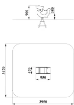 ДИО 4.141 Качалка на пружине граффити