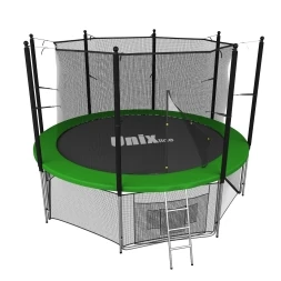 Батут UNIX line 10 ft Classic (inside) диаметр 305 см с защитной сеткой, фото 2