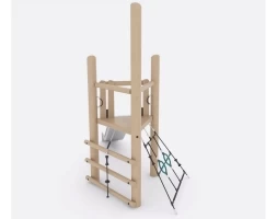 Детский игровой комплекс с горкой Робиния 4150х2240х3586, фото 3