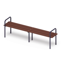 Скамья с поручнем - МФ 42.01.07-И1, фото 2 Скамья с поручнем - МФ 42.01.07-И1, фото 2