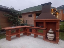 Печь Аристократ 824 Радиальный кирпич красный