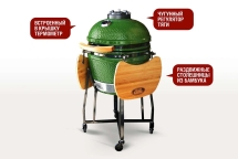 Керамический гриль-барбекю grill-18 Черный