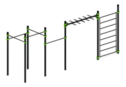 Воркаут 108 зеленый ВТ 12.22-02, фото 3 Воркаут 108 зеленый ВТ 12.22-02, фото 3