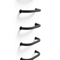 Перекладина шведской стенки и рукохода FLY 400, черная, фото 2 Перекладина шведской стенки и рукохода FLY 400, черная, фото 2