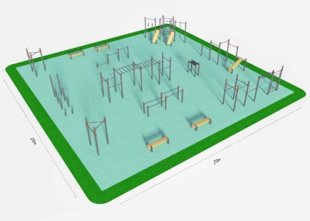 Спортивная площадка K-10, фото 1