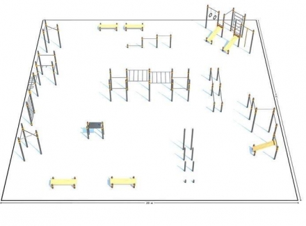 Спортивная площадка K-10, фото 2
