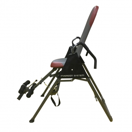 Инверсионный стол с сиденьем DFC SJ7200A складной, фото 3