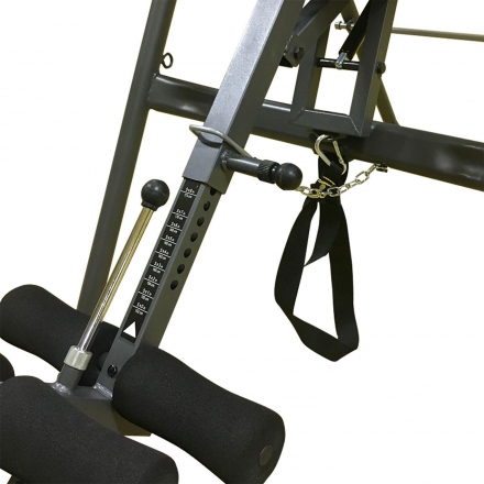 Инверсионный стол с сиденьем DFC SJ7200A складной, фото 6