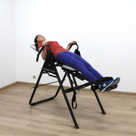 Инверсионный стол с сиденьем DFC SJ7200A складной, фото 10