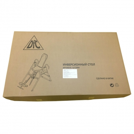 Инверсионный стол с сиденьем DFC SJ7200A складной, фото 14