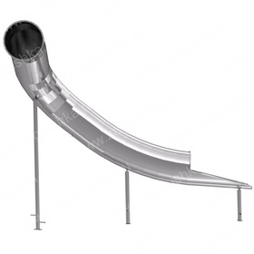 Тоннельная горка длиной 5300 мм и шириной 2920 мм с поворотом в правую сторону, фото 3