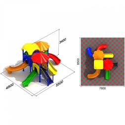 Детская площадка Непоседа 4.3, фото 3