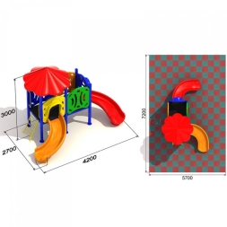 Детская площадка Лимпопо 5.3, фото 3 Детская площадка Лимпопо 5.3, фото 3