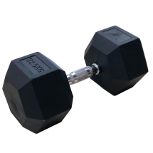 ГЕКСАГОНАЛЬНЫЕ ОБРЕЗИНЕННЫЕ ГАНТЕЛИ DFC DB001-32.5 32.5кг (пара) 