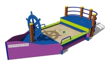 Песочница Катерок 05006.21 для детской площадки Песочница Катерок 05006.21 для детской площадки