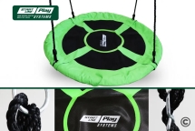 Качели SLP SYSTEMS 3 секции + лодочка белое + качеля с фиксацией зеленая + качеля с фиксацией желтое