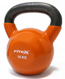 Гиря в виниловой оболочке 16 кг FITEX PRO
