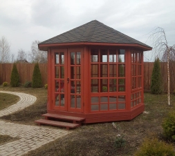 Закрытая беседка ДАНИЯ, фото 7