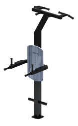 Турник три хвата+брусья (серый) - Уличный тренажер - СТ 012-13, фото 4 Турник три хвата+брусья (серый) - Уличный тренажер - СТ 012-13, фото 4