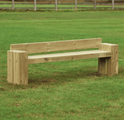 Скамья Форт со спинкой, фото 1 Скамья Форт со спинкой, фото 1