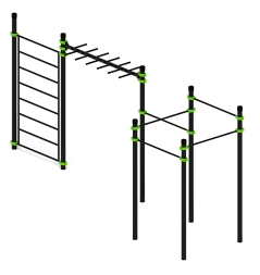 Воркаут 89 зеленый ВТ 11.22-02, фото 1 Воркаут 89 зеленый ВТ 11.22-02, фото 1