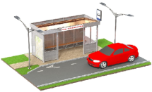 Автопавильон остановочный АП-06 Автопавильон остановочный АП-06