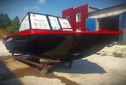 Алюминиевая лодка ALUTON 490 Fish, фото 2
