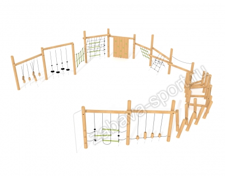 Детский игровой комплекс &quot;Neo-Eco&quot; ДГ.НЭО.009, фото 3