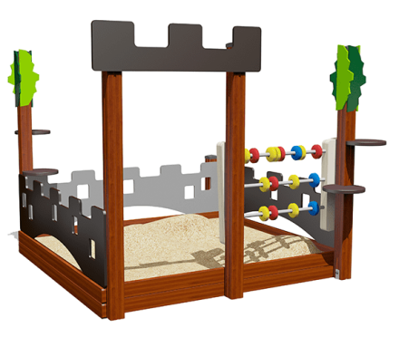 Песочница ВСТ 5131 для детской площадки, фото 1