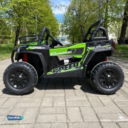 Электромобиль Buggy JS370 зеленый, фото 2