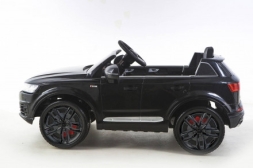 Детский электромобиль Audi Q7 LUXURY 2.4G - Black - HL159-LUX-B, фото 6