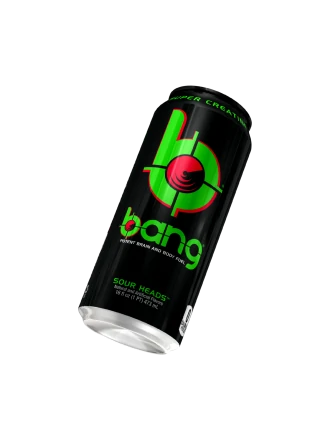 Энергетический напиток &quot;БЭНГ&quot; Яблоко VPX BANG 473мл Sour Heads , фото 2