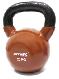 Гиря в виниловой оболочке 20 кг FITEX PRO