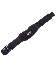 Пояс для тяжелой атлетики WLB-6732A, текстиль, S-XL, черный