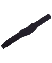 Пояс для тяжелой атлетики WLB-6732A, текстиль, S-XL, черный