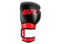 (UFC Перчатки MMA для работы на снарядах чёрные - 16 Oz)