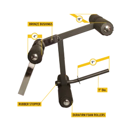 Керл для ног для Body-Solid GFID71, фото 9