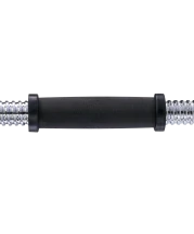 Гриф гантельный BB-105, металлический, с пластиковыми замками, 30 см