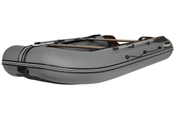 Моторная лодка ПВХ Фрегат 350 FM Light (ФМ Лайт) НДНД Про Серый, фото 5