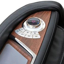 Массажное кресло Ergonova Chronos Silver Black, фото 3