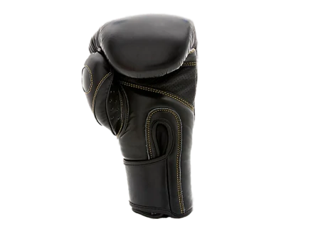 (UFC Премиальные тренировочные перчатки на липучке чёрные - 16 Oz), фото 2