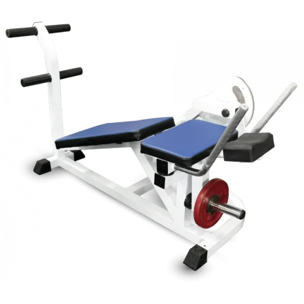 Пресс-машина Barbell МВ 4.14 скручивание (свободные веса) белый, фото 1