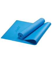 Коврик для йоги FM-101, PVC, 173x61x0,3 см, синий