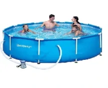 Каркасный бассейн BestWay 56260 366х100 см, 9150л, фильтр-насос 2006л/ч